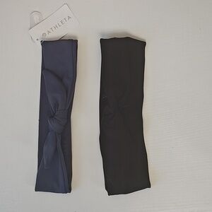 Athleta Purple and Black Headbands